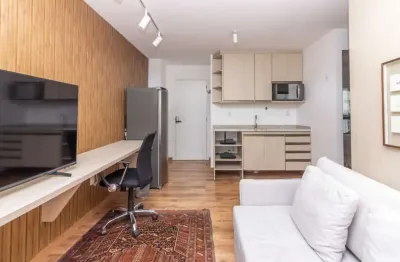 Atraente studio para venda em indianópolis com 1 quarto , 37m²