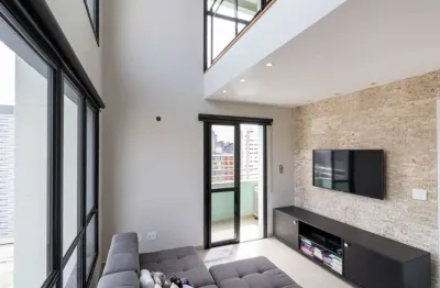 Confortável duplex para venda em pinheiros com 1 quarto, sendo 1 suíte , 49m²