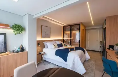 Deslumbrante studio para venda em Vila Clementino com 1 quarto , 26m²