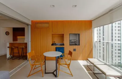 Confortável apartamento para venda em Pinheiros com 1 quarto, sendo 1 suíte , 62m²