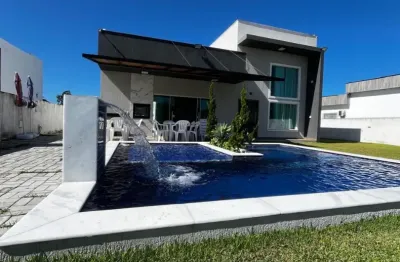 Casa em condomínio fechado com 4 quartos à venda na Barra do Jacuípe, Camaçari 