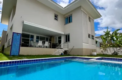 Casa em condomínio fechado com 3 quartos para alugar no Alphaville Litoral  Norte 1, Camaçari 