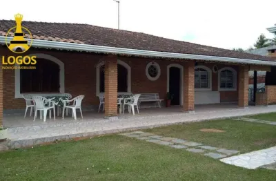 Chácara com 4 dormitórios à venda, 1000 m² por r$ 950.000,00 - jardim estância brasil - atibaia/sp