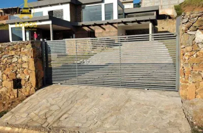 Casa com 5 dormitórios à venda, 570 m² por r$ 3.200.000,00 - recanto da represa - joanópolis/sp