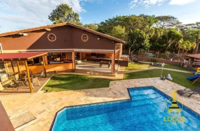 Chácara com 6 dormitórios à venda, 1500 m² por r$ 2.000.000,00 - nova suíça - piracaia/sp