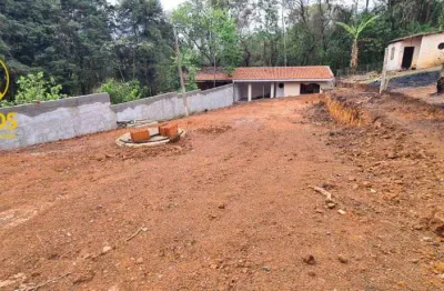 Terreno com edícula  1 dormitório à venda, 70 m² por r$ 250.000 - estância santa maria do portão - atibaia/sp