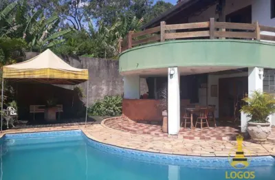 Chácara com 4 dormitórios à venda, 600 m² por r$ 2.500.000,00 - vila giglio - atibaia/sp