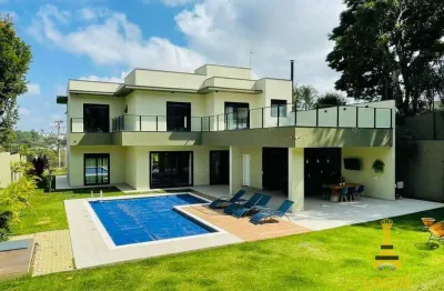 Casa de alto padrão em bairro nobre- atibaia -beiral das pedras