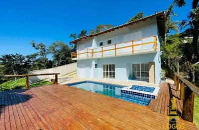 Chácara com 3 dormitórios à venda, mobiliada, 1400 m² por r$ 820.000 - jundiaizinho - mairiporã/sp