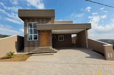 Novidade!!! casa térrea à venda, localizado em condomínio de alto padrão em atibaia/sp.