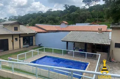 Chácara com 2 dormitórios à venda, 550 m² por r$ 550.000,00 - est santa maria do portão - atibaia/sp