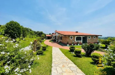 Chácara com 4 dormitórios à venda, 5115 m² por r$ 2.500.000,00 - portão - atibaia/sp
