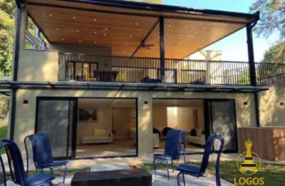 Casa com 6 dormitórios, 455 m² - venda por r$ 4.500.000,00 ou aluguel por r$ 28.240,23/mês - condominio estância parque de atibaia - atibaia/sp