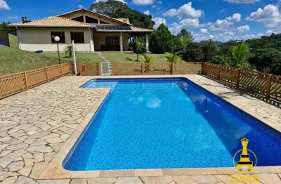 Chácara com 4 dormitórios à venda, 5000 m² por r$ 1.550.000 - recanto dos palmares - atibaia/sp