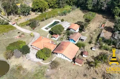 Chácara com 9 dormitórios à venda, 17000 m² por r$ 1.050.000 - portão - atibaia/sp