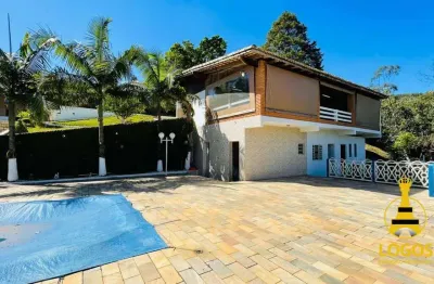 Chácara com 5 dormitórios à venda, 2700 m² por r$ 900.000,00 - corumbá - mairiporã/sp