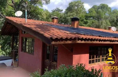 Chácara com 2 dormitórios à venda, 10000 m² por r$ 1.300.000 - pedra vermelha - mairiporã/sp