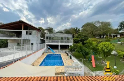 Chácara com 3 dormitórios à venda, 1000 m² por r$ 950.000 - vila dom pedro - atibaia/sp