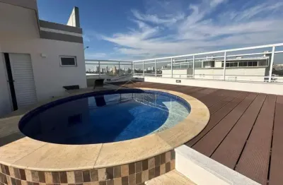 Duplex com vista para ponte estaiada 230m e piscina privativa