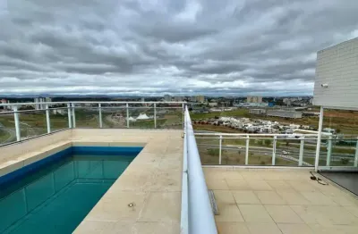 Cobertura com piscina 288m no vila ema com 3 suites