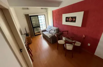 Apartamento Duplex Mobiliado com Mezanino, ar condicionado e  Vista Definitiva Próximo à Praça do Aquarius