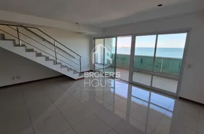 Cobertura frente mar  à venda, jardim camburi, vitória, es