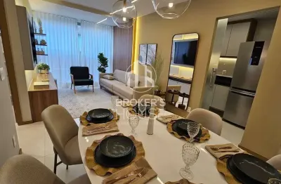 Apartamento 02 quartos com suíte novo e mobiliado à venda, jardim da penha, vitória, es