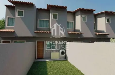 Casa à venda, 78m² | com 2 suites e 2 vagas e jardim - jacaraípe, serra, es