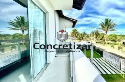 Casa de luxo no lameirão: 5 quartos, 5 suítes, 3 salas, 5 banheiros, vaga de garagem e 360m² em guarapari-es!