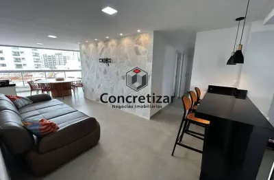 Imperdível: apartamento de 3 quartos na praia do morro, guarapari-es, com 108,33m² - venda ou locação!