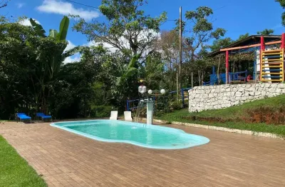 Sitio de luxo em guarapari-es: 3 quartos, 3 suites, 1 sala, 4 banheiros, 4 vagas de garagem, 6.000m² de área no bairro jaboti.