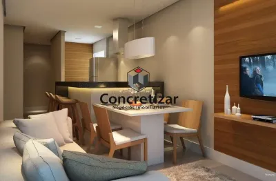 Lançamento ed. solar do porto de 1 quarto na prainha, guarapari-es