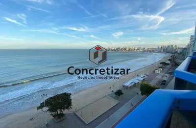 Cobertura linear frente mar à venda com 4 quartos na praia do morro, guarapari-es