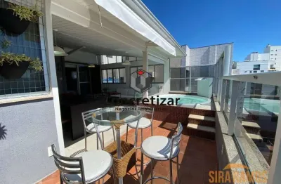 Cobertura duplex vista para o mar 3 quartos (2 suítes) centro, guarapari/es