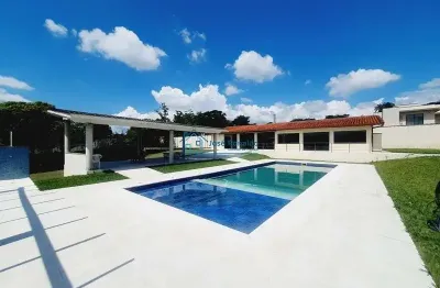 Chácara completa em atibaia com 4 suítes, dentro de condomínio