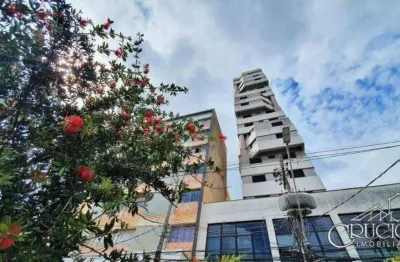 Apartamento com 1 dormitório, 30 m² - venda por r$ 180.000 ou aluguel por r$ 850,00/mês - centro - londrina/pr