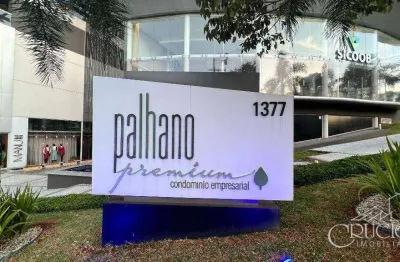 Edifício palhano premium, 49 m² por r$ 4.000/mês - gleba palhano - londrina - pr