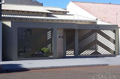 Casa com 3 dormitórios à venda, 165 m² - maria lúcia - londrina/pr