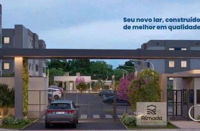 Apartamento com 2 dormitórios à venda, 40 m² - perobinha - londrina/pr