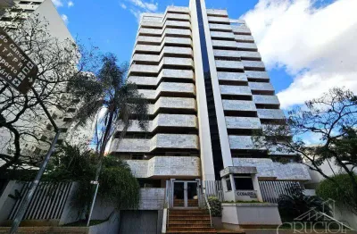 Apartamento com 4 dormitórios para alugar, 231 m² por r$ 5.400,00/mês - centro - londrina/pr