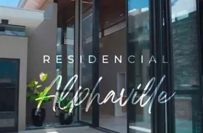 Casa com 4 dormitórios à venda, 279 m² por r$ 3.800.000,00 - alphaville - bauru/sp