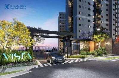 Apartamento com 2 dormitórios à venda, 56 m² por r$ 350.000 - parque água comprida - bauru/sp