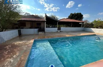 Chácara com 3 dormitórios à venda, 20000 m² por r$ 700.000 - zona rural - bauru/sp