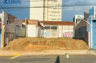 Terreno à venda na Rua Azarias Leite, Centro, Bauru
