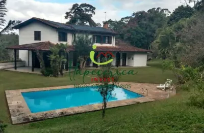 Casa em condomínio fechado com 4 quartos à venda na Chácara Italago, Itapecerica da Serra 