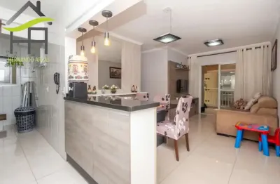 Apartamento com 3 quartos à venda na rua dos coqueiros, 1291, campestre, santo andré, 77 m2 por r$ 720.000