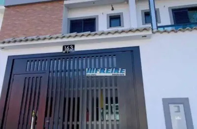 Sobrado com 3 dormitórios à venda, 140 m² por r$ 785.000,00 - vila curuçá - santo andré/sp