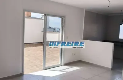 Cobertura com 2 dormitórios à venda, 126 m² por r$ 731.000,00 - nova gerti - são caetano do sul/sp
