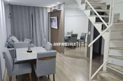 Cobertura com 2 dormitórios à venda, 140 m² por r$ 960.000 - rua sílvia - olímpico - são caetano do sul/sp