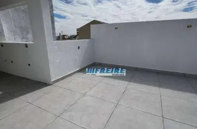Cobertura com 2 dormitórios à venda, 85 m² por r$ 470.000,00 - santa maria - santo andré/sp